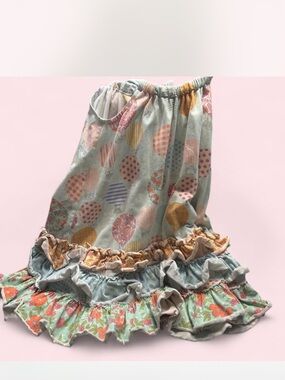 Matilda Jane Pastel Ruffle Skirt in Mint, Pink & Lavender